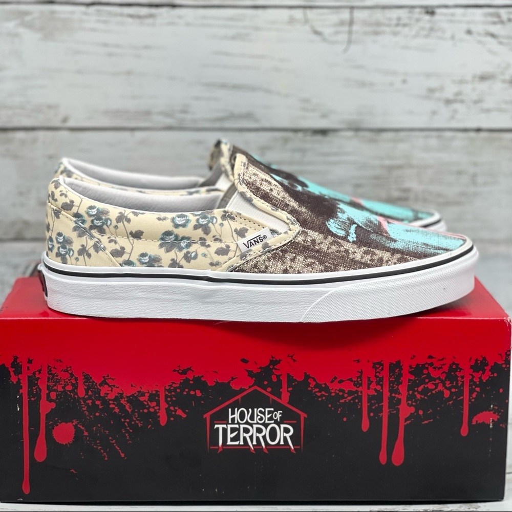 Rare Vans x House Of Terror ‘The Shining’ Classic Slip-On Shoes